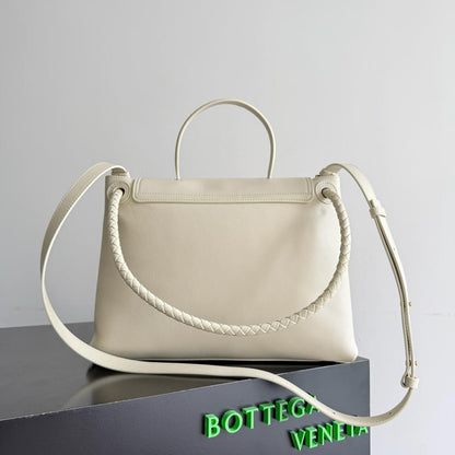 Leather Top Handle Bag
