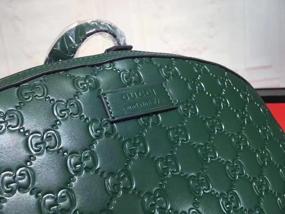 Classic Refined Leather Backpack