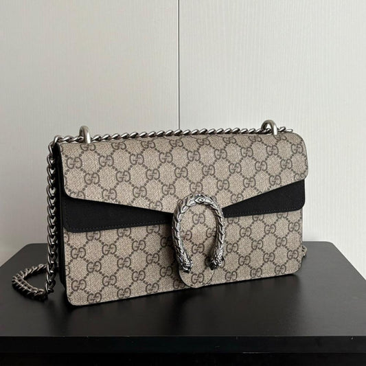 Dionysus Leather Top Handle Bag