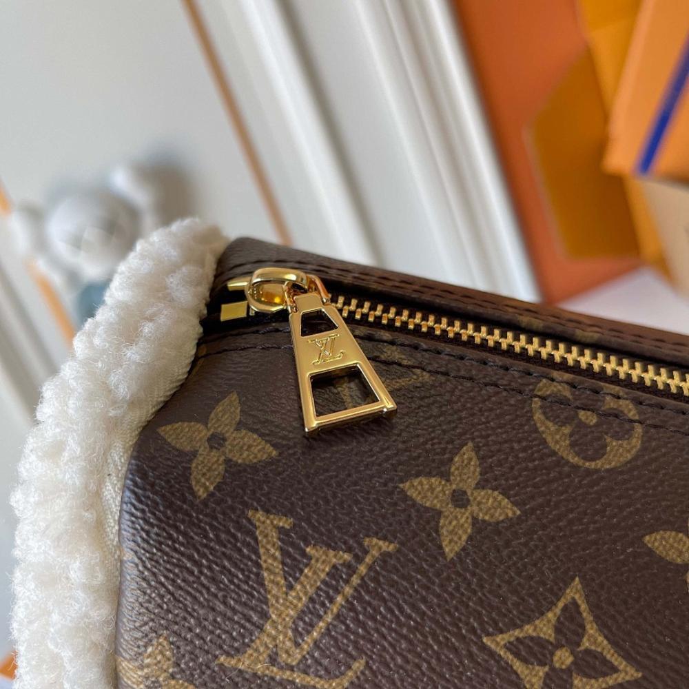 Classic Modern Monogram Lambskin Shoulder Bag
