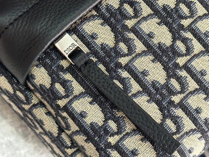 Stylish Refined Black Printed Calfskin Shoulder Bag
