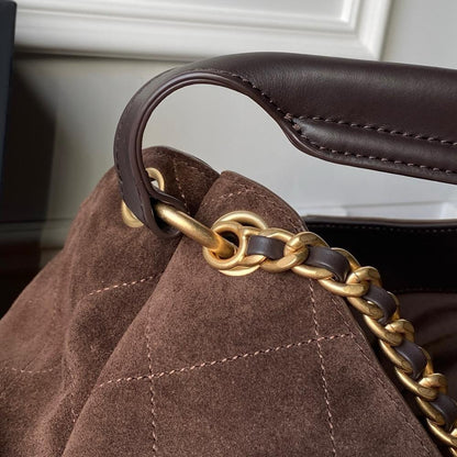Gold Hobo Bag