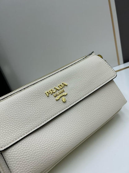 Italian-Inspired Luxury Leather Shoulder Bag