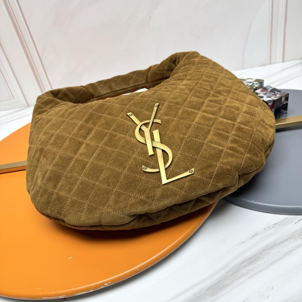 Suede Top Handle Bag