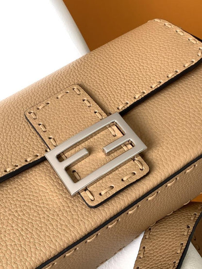 Classic Leather Top Handle Bag