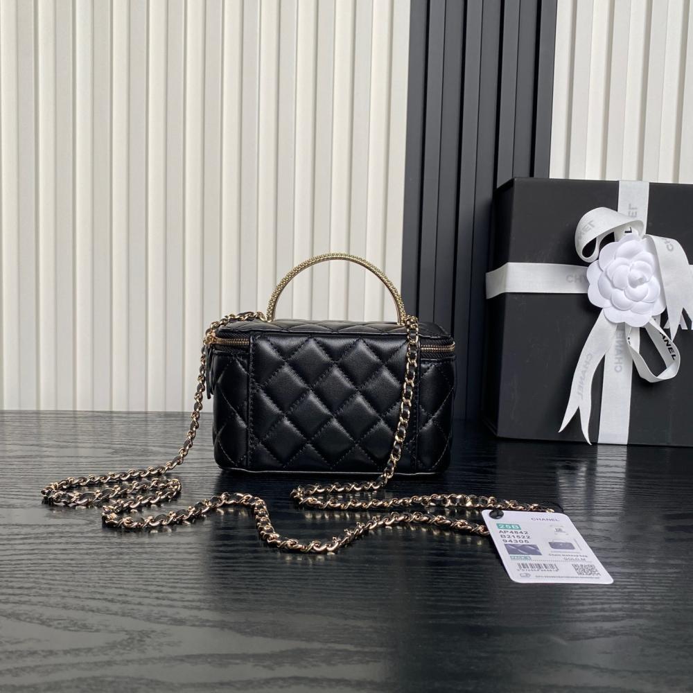 Lambskin Top Handle Bag