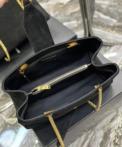 Italian-Inspired Luxury Leather Travel Bag