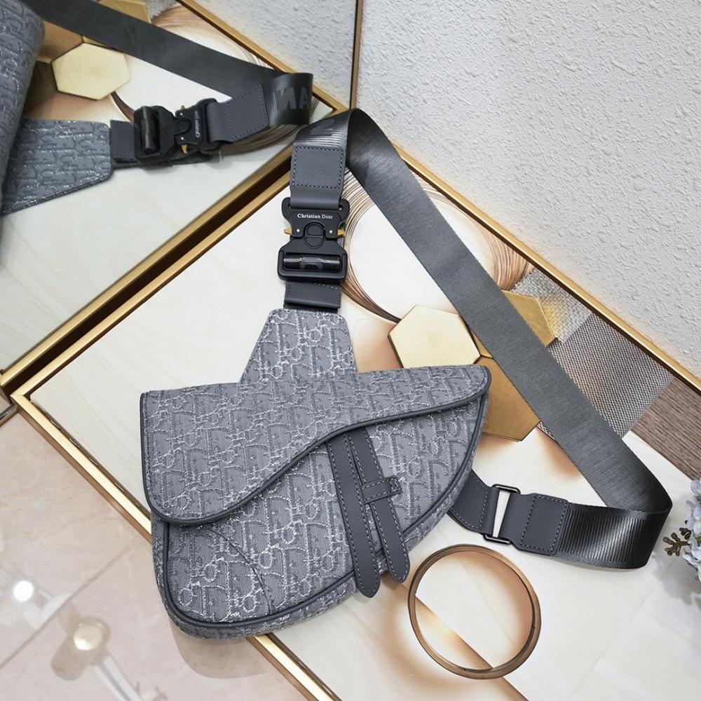Classic Luxury Monogram Calfskin Shoulder Bag