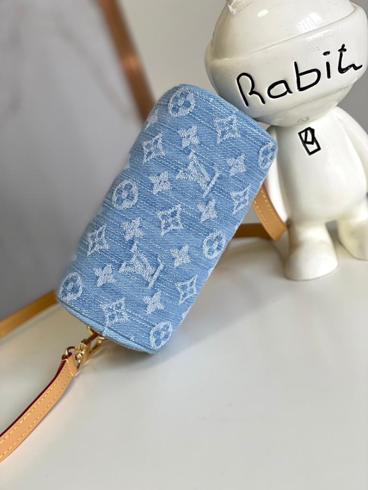 Italian-Inspired Luxury Blue Woven Leather Shoulder Bag