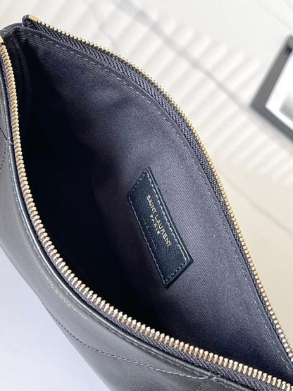 Modern Lambskin Top Handle Bag