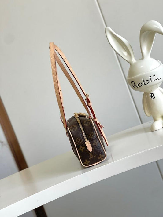 Alma Monogram Shoulder Bag
