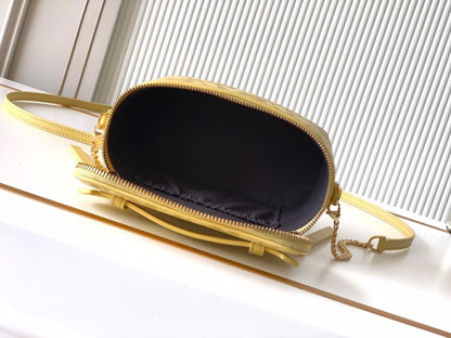 Luxury Quilted Lambskin Shoulder Bag