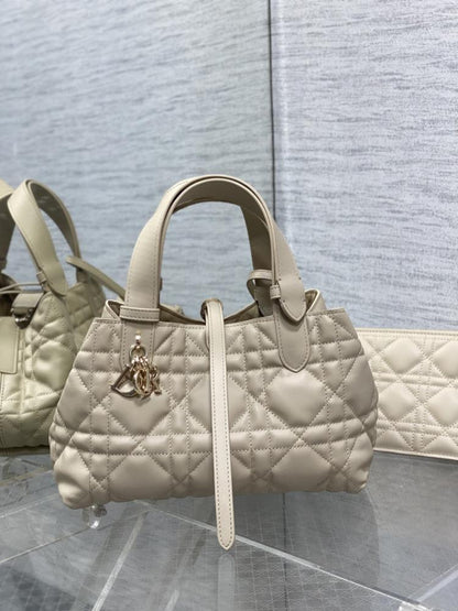 Calfskin Top Handle Bag