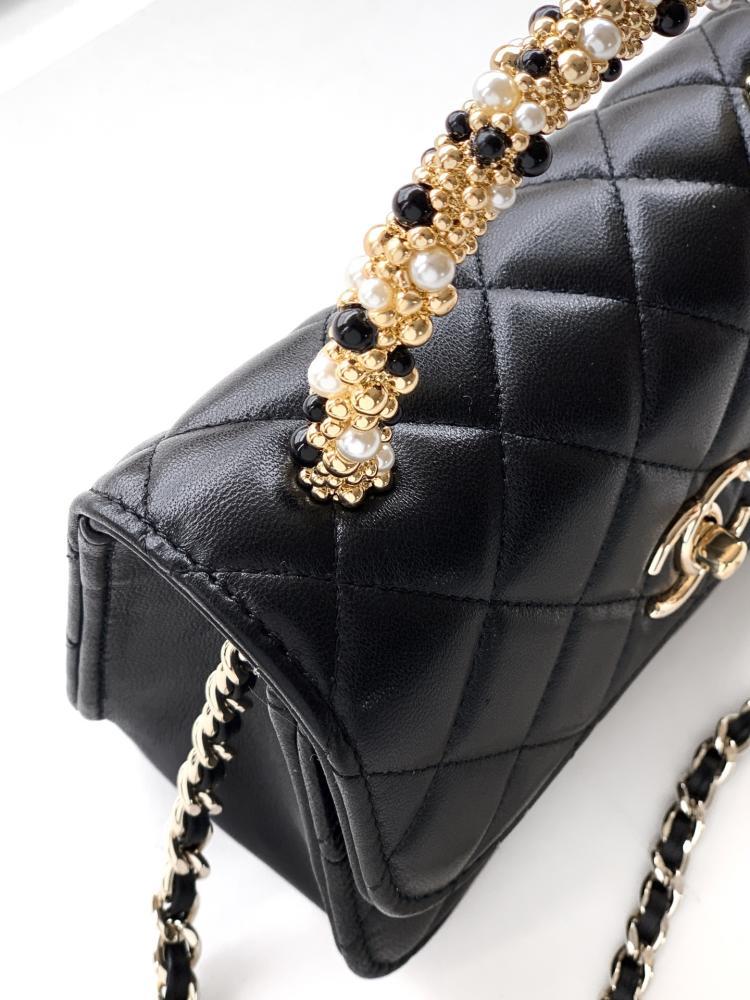Leather Top Handle Bag