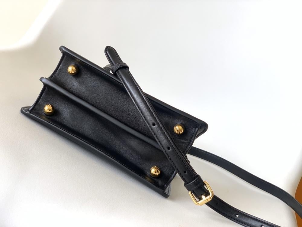 Leather Top Handle Bag