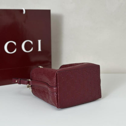 Leather Top Handle Bag