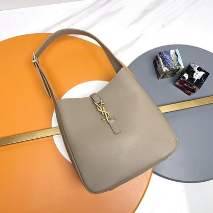 Classic Leather Shoulder Bag