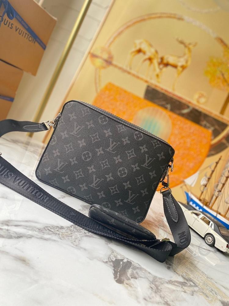 Stylish Refined Brown Printed Leather Shoulder Bag