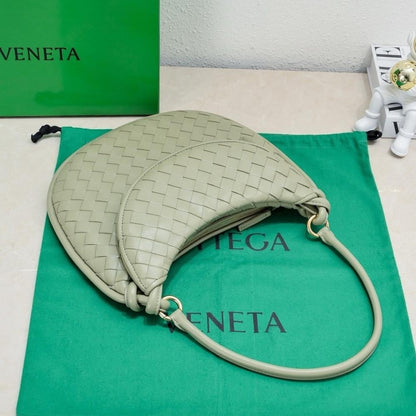 Bobby Woven Leather Shoulder Bag