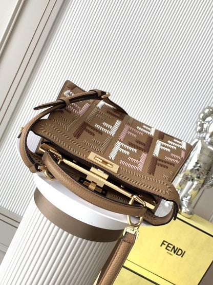 Calfskin Top Handle Bag