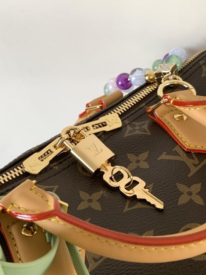 Leather Top Handle Bag