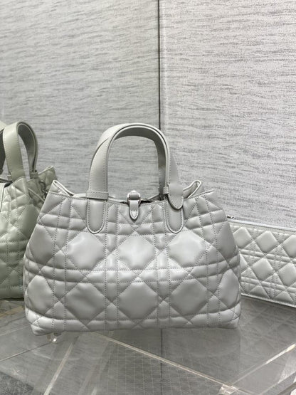Calfskin Top Handle Bag