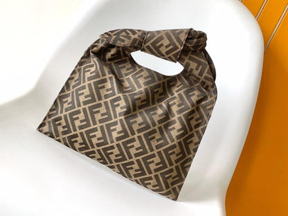 Classic Printed Top Handle Bag