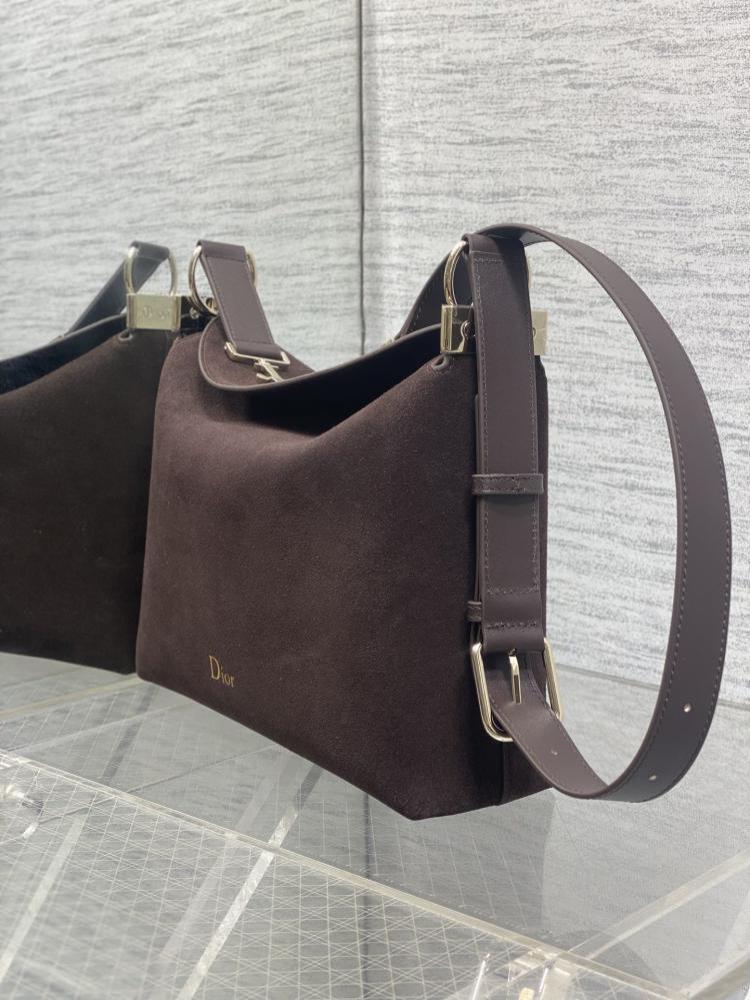 Suede Hobo Bag