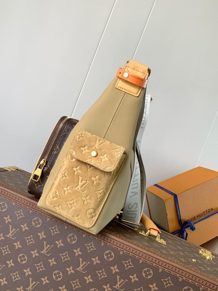 Alma Monogram Canvas Shoulder Bag