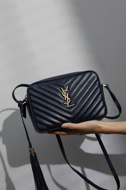 Modern Refined Calfskin Shoulder Bag