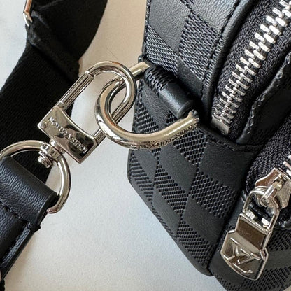Modern Italian-Inspired Leather Shoulder Bag