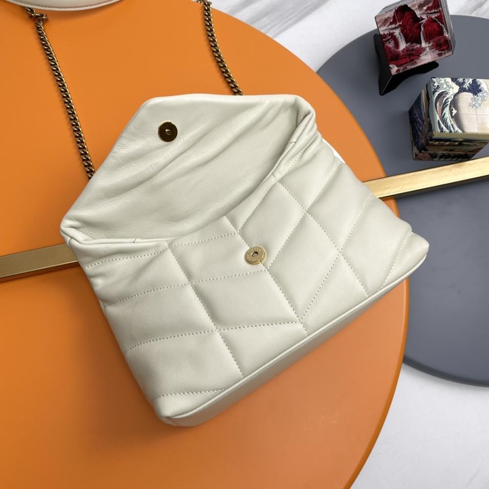 White Leather Shoulder Bag