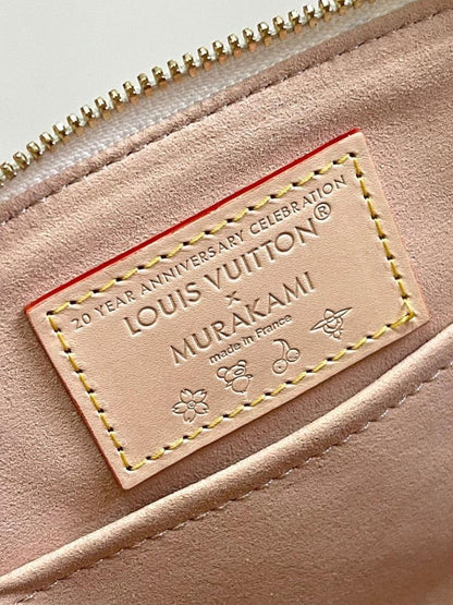 Alma Monogram Calfskin Shoulder Bag