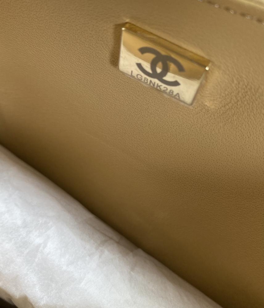 Leather Top Handle Bag