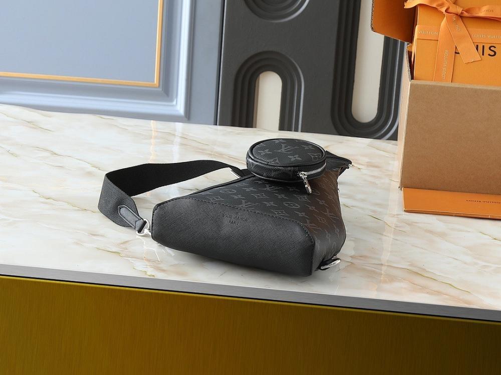Luxury Stylish Monogram Leather Shoulder Bag – Limited Edition