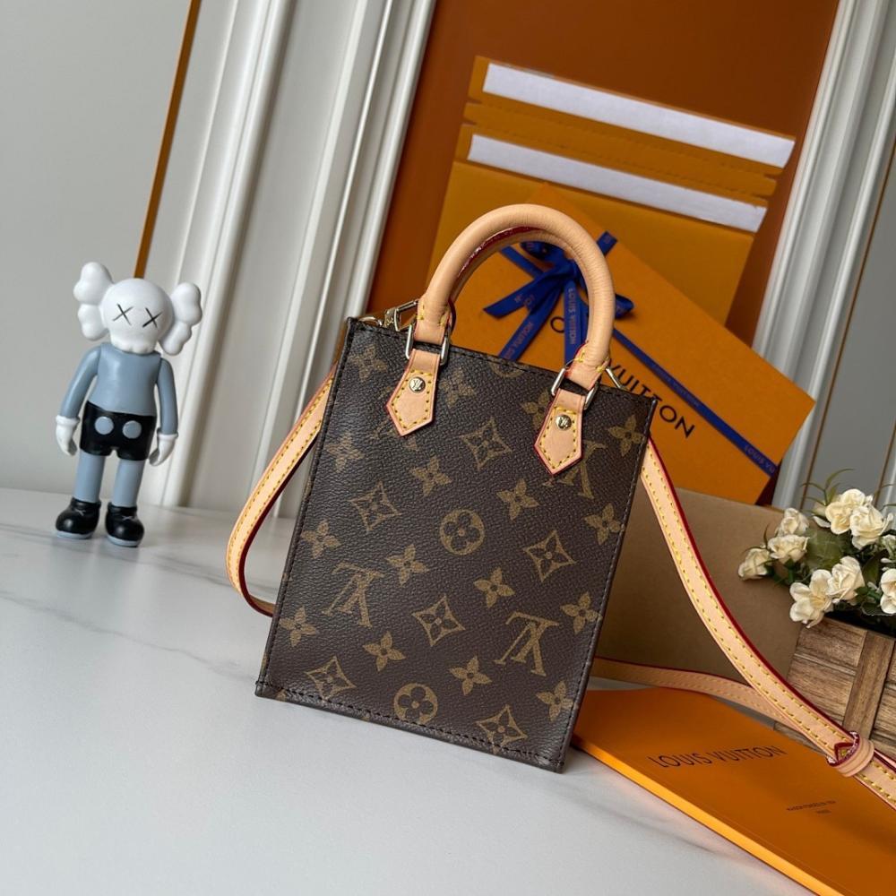 Modern Luxury Monogram Leather Shoulder Bag
