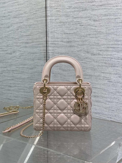 Luxury Leather Top Handle Bag