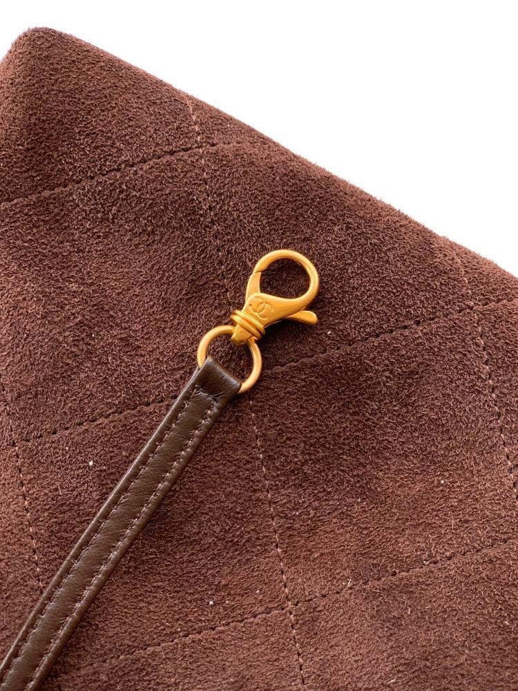 Suede Hobo Bag