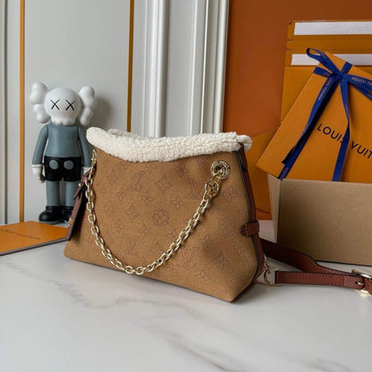 CarryAll Monogram Lambskin Shoulder Bag