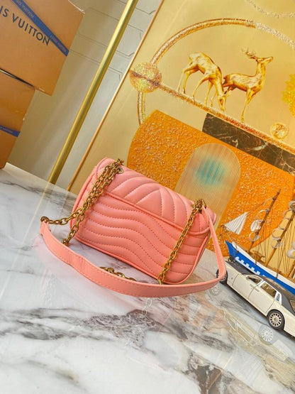 Modern Stylish Quilted Leather Shoulder Bag