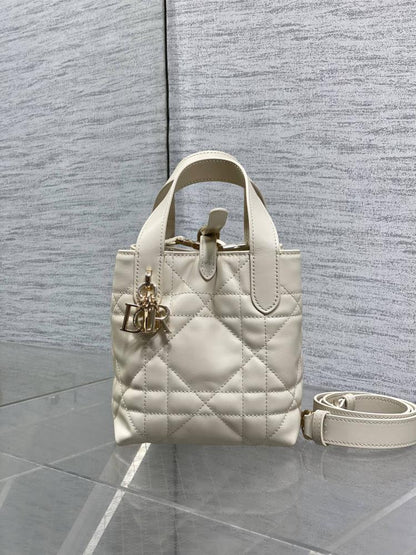 Calfskin Top Handle Bag