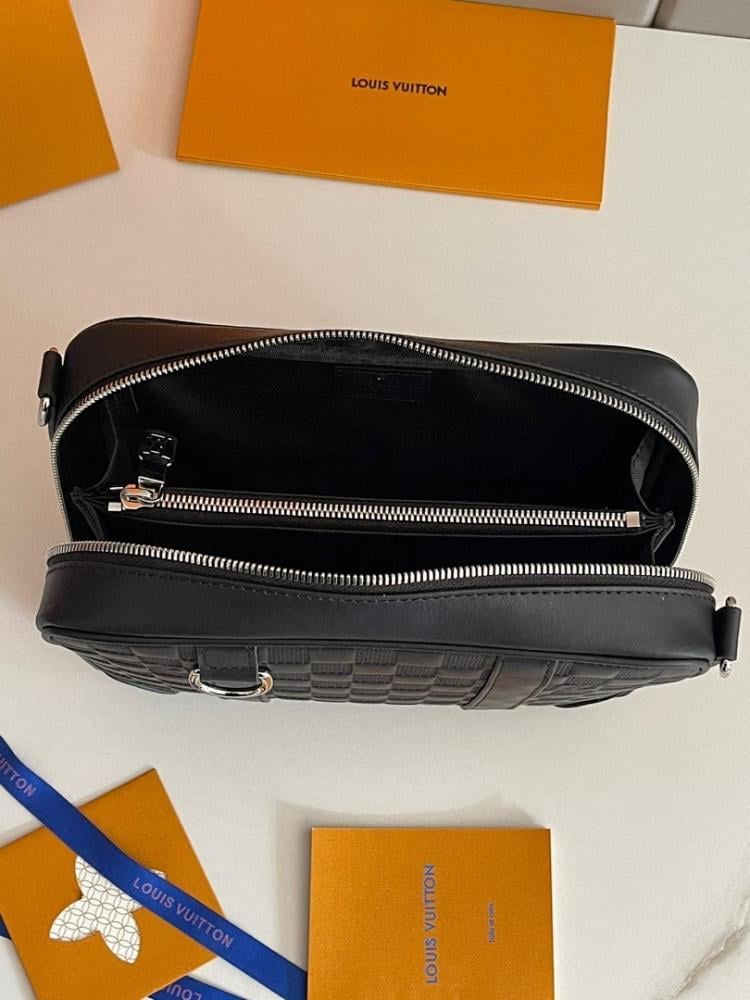 Luxury Refined Leather Crossbody Bag