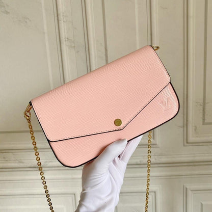 Luxury Refined Embroidered Leather Bag