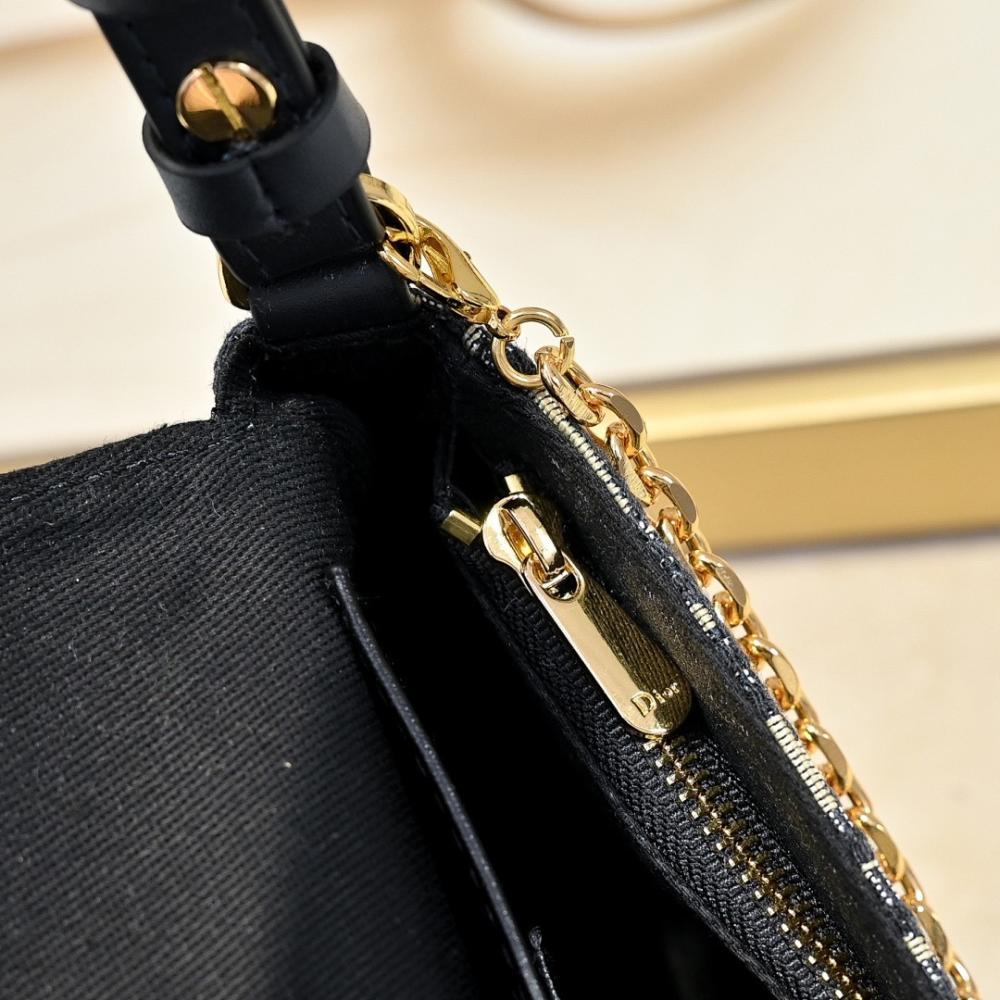 Modern Italian-Inspired Blue Printed Leather Shoulder Bag