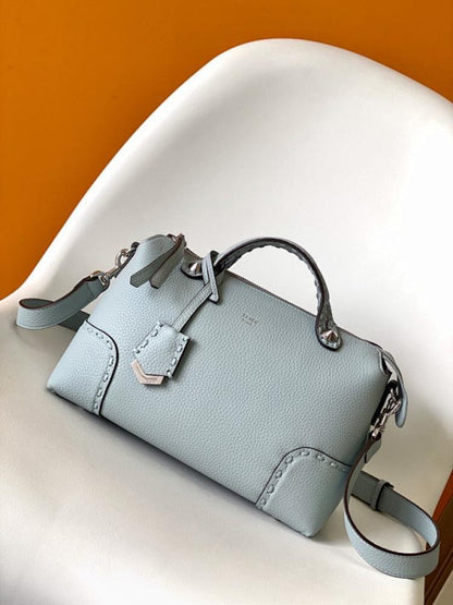 Calfskin Top Handle Bag