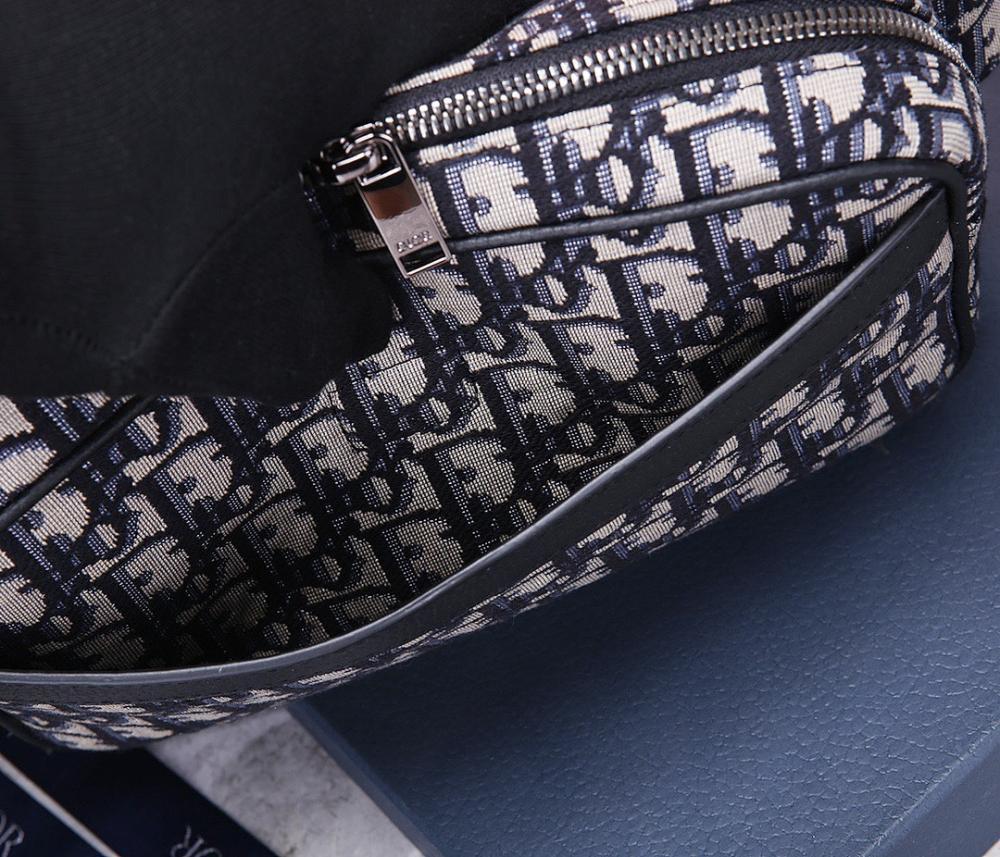 Elegant Refined Black Printed Calfskin Shoulder Bag