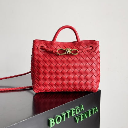 Gold Top Handle Bag