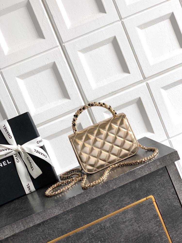 Leather Top Handle Bag