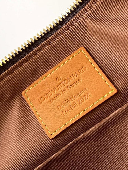 Alma Monogram Top Handle Bag