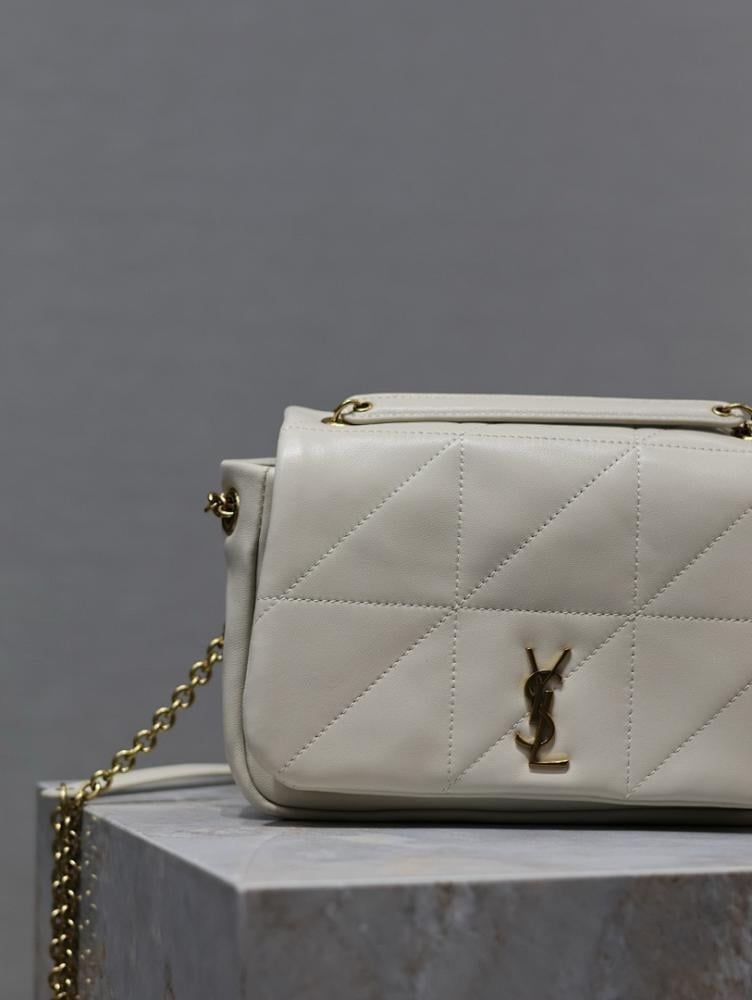 Modern Elegant Lambskin Top Handle Bag